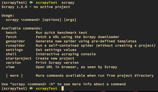 Scrapy Help
